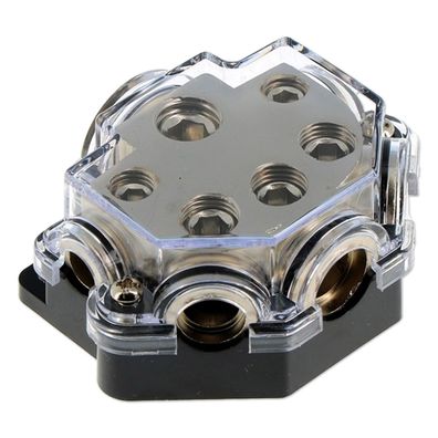 Verteilerblock | 6 Wege | 12-48V | 10mm², 20mm², 35mm², 50mm²