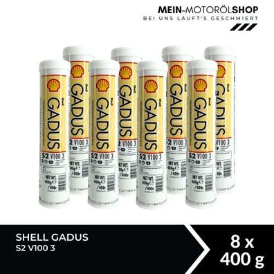 Shell Gadus S2 V100 3 8x400 Gramm