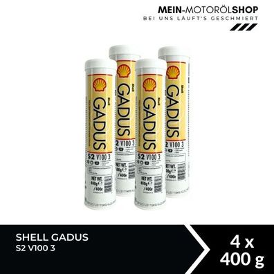 Shell Gadus S2 V100 3 4x400 Gramm