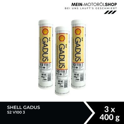 Shell Gadus S2 V100 3 3x400 Gramm