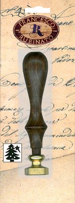 Standardgraph Messingsiegel Ø 20 mm mit Holzgriff Weihnachten