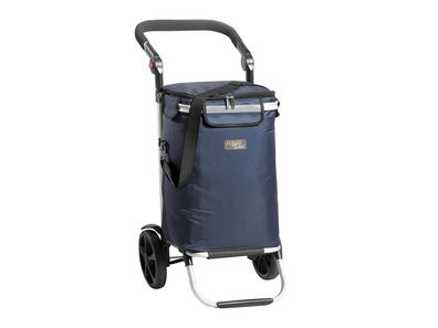 PUNTA Einkaufstrolley mit Kühlfach 45l 46x95x36cm marineblau