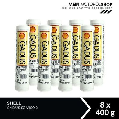 Shell Gadus S2 V100 2 8x400 Gramm