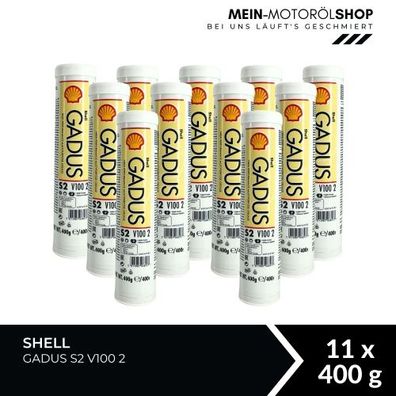 Shell Gadus S2 V100 2 11x400 Gramm
