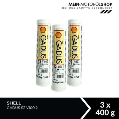 Shell Gadus S2 V100 2 3x400 Gramm