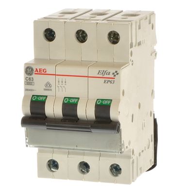 AEG GE EP63C32 Leitungsschutzschalter 3 polig C32 566602