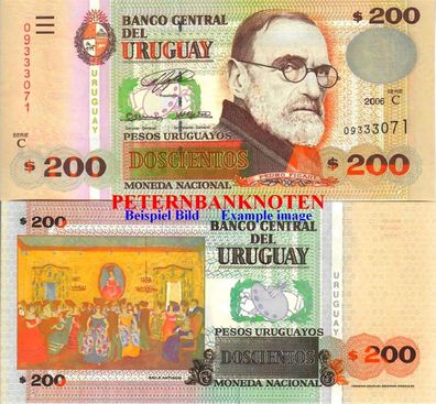 Uruguay 200 PESOS 2006 UNC P. 89a 61210#