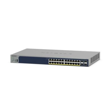 Netgear Gs728T3P Switch, 28-Port, Gigabit Ethernet, Poe