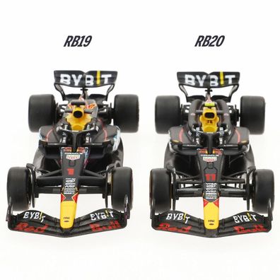 Rennwagen Red Bull BURAGO (4 Stück)