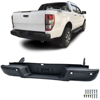 Heck Stoßstange Schwarz OE Look für PDC für Ford Ranger T6 T7 T8 2012-2023