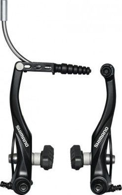 Shimano V-Brake "BR-T4000" SB-verpackt, 16 + 25 mm hinten, schwar