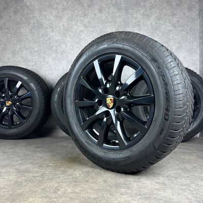 Winterräder Porsche Cayenne E2 18" Original Cayenne S 958 Schwarz