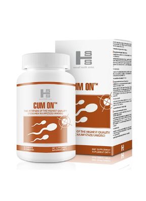Cum On - Nahrungsergänzungsmittel für Männer, Kapseln zur Unterstützung von Vitalität