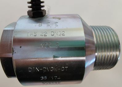 BEE TAS 22-ST/100 IG-AG 11/4" DN32 Thermische Armaturen Sicherung