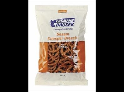 ErdmannHAUSER Getreideprodukte GmbH 6x demeter Dinkel-Knusperbrezeln 125g