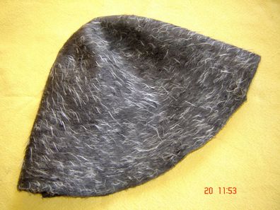 Hutstumpen Haarstumpen grau m Grannen 80 gr Ü 49cm Rd 84cm Stu714