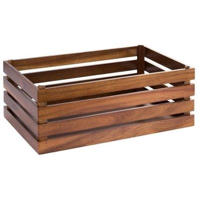APS Buffetbox aus braunem Holz
