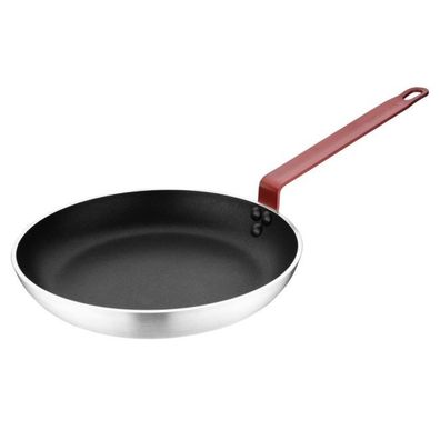 Hygiplas Teflon Platinum Plus Antihaft-Pfanne 280mm Roter Griff