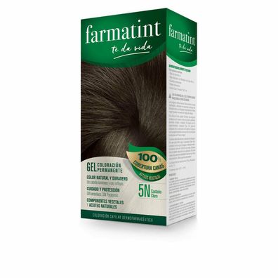 Farmatint Permanent Color Gel 5n Light Brown 150ml