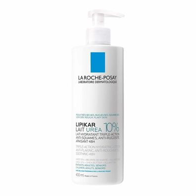 Lipikar LAIT UREA 10+ body lotion 400 ml