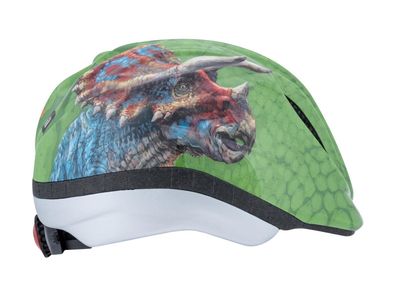 BIKE Fashion Kinderhelm "T-Rex World" Raster-Steck M, 52-58 cm