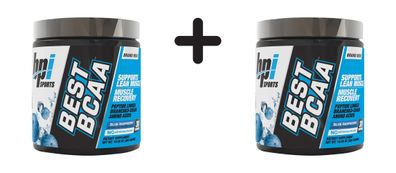 2 x BPI Sports Best BCAA (30 serv) Blue Raspberry