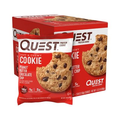 Quest Nutrition Protein Cookie (12x59g) Peanut Butter Chocolate Chip