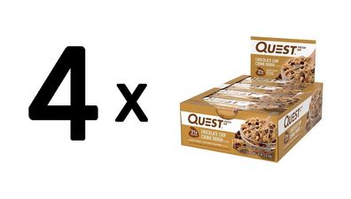 4 x Quest Nutrition Quest Bars (12x60g) Apple Pie