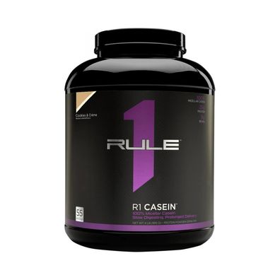 Rule1 R1 Casein Protein (4lbs) Cookies and Crème