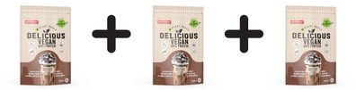 3 x Nutrend Delicious Vegan, Chocolate Hazelnut - 450g