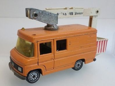 Mercedes Benz L 406 Hebebühnenwagen Ruthmann Steiger Siku 1911 Modellauto