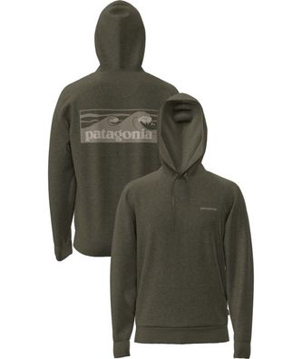 Patagonia Hoodie Boardshort Logo Uprisal basin green