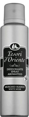 Tesori d'Oriente Weißer Moschus Automatisches Deodorant Spray 150 ml