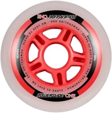 Powerslide Universal Inliner Zubehör Rollen mit Lager One Complete 84 mm 82A