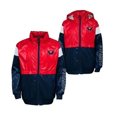 Outerstuff Jungen Sportartikel Kinder Jacke GOAL LINE STANCE FZ Windbreake