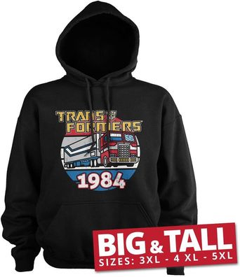 Transformers Optimus Prime Of 1984 Big &amp; Tall Hoodie
