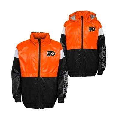 Outerstuff Jungen Sportartikel Kinder Jacke GOAL LINE STANCE FZ Windbreake
