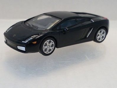 Lamborghini Gallardo schwarz 1:87 Ricko 38402 Modellauto