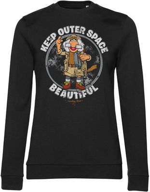 Fraggle Rock Damen Traveling Matt Make Outer Space Beautiful Girly Sweatshirt