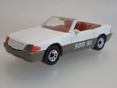Mercedes 500 SL 1:50 Matchbox Superfast Thailand Modellauto