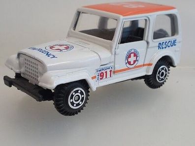 Jeep Rescue Emergency 1:55 Welly 8510 Modellauto