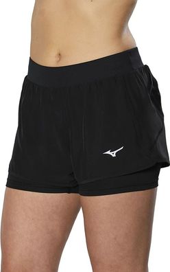 Mizuno Damen Fitness Artikel ER 2in1 Short 186109