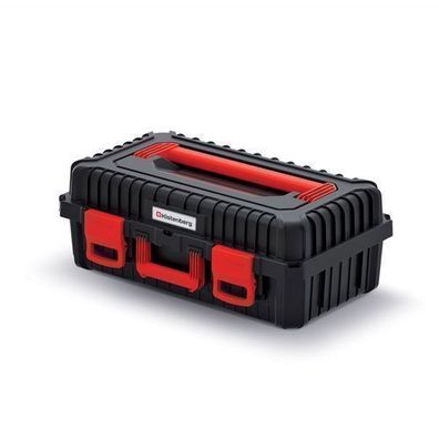 Werkzeugkoffer Werkzeugbox Toolbox 360x585x217Heavy Schwarz Kunststoff