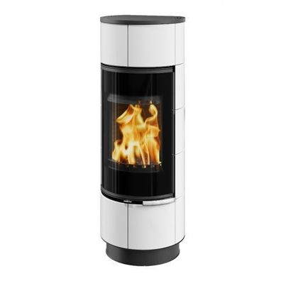 Atika Keramik Plus Weiß Speicher-Kaminofen 7kW