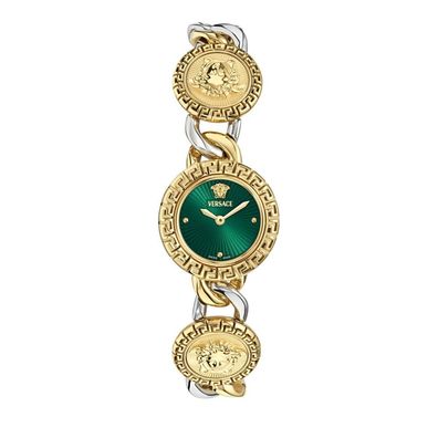 Versace - VE0Q00125 - Armbanduhr - Damen - Quarz - Greca Stud Icon
