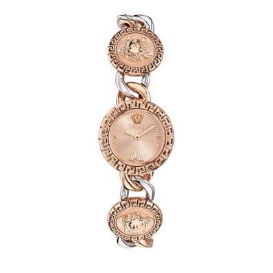 Versace - VE0Q00225 - Armbanduhr - Damen - Quarz - Greca Stud Icon