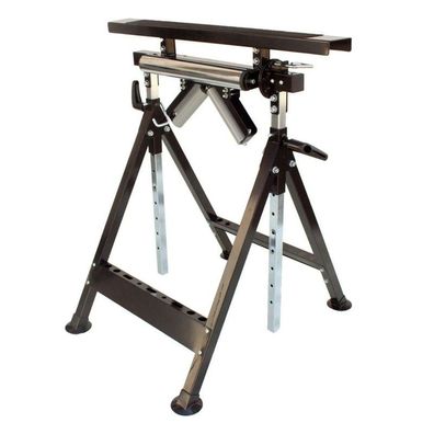 Multifunktions Arbeitsbock, 4 Funktionen, Rollenbock, V- und Kugel-Auflage, klappbar,