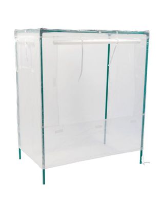 Hochbeetabdeckung S 78x158x95 cm aus PE Folie mit integriertem UV Schutz, eckig : S