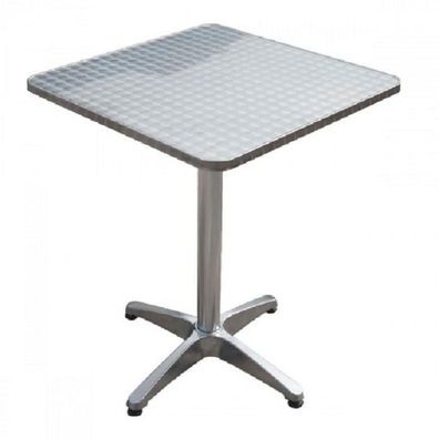 Klapptisch, Edelstahl-Platte, klappbar Bistro-Tisch