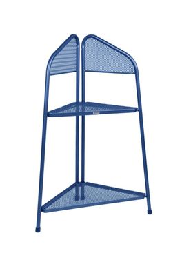 MWH Eckregal Ekko S 48x48x100 cm, blau : blau : S